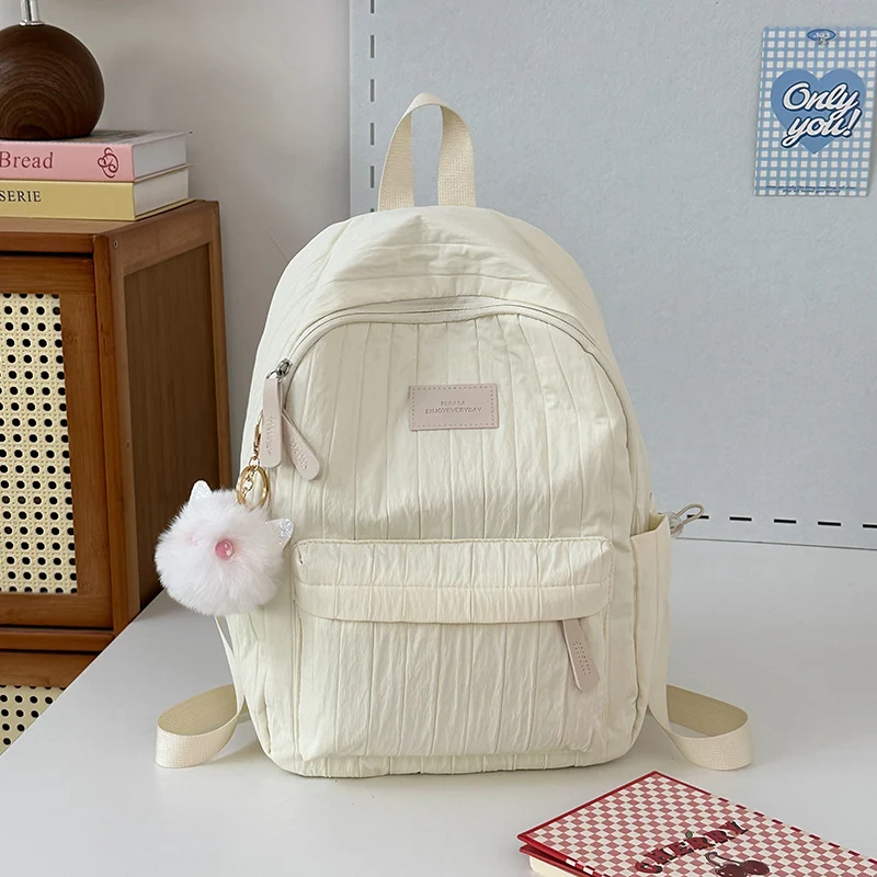 Leichter strukturierter Schulrucksack