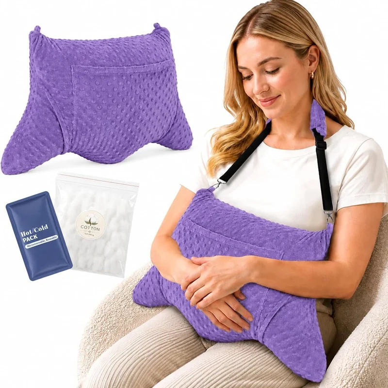 Ergonomisches Heizkissen mit Tragegurten Skanto