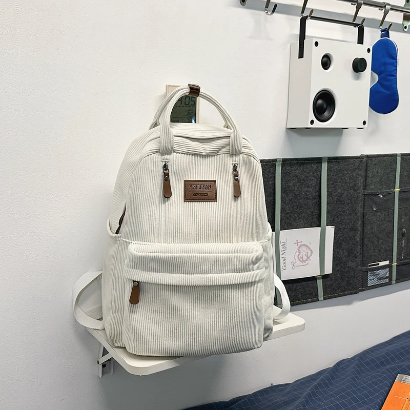 Cord-Schulrucksack