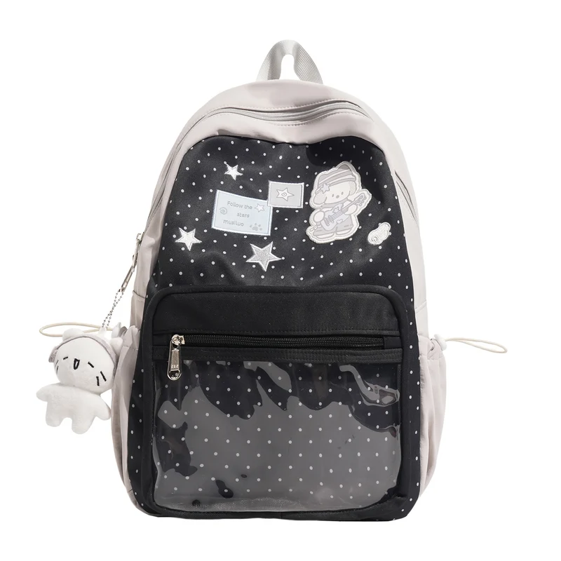 Niedlicher illustrierter Schulrucksack