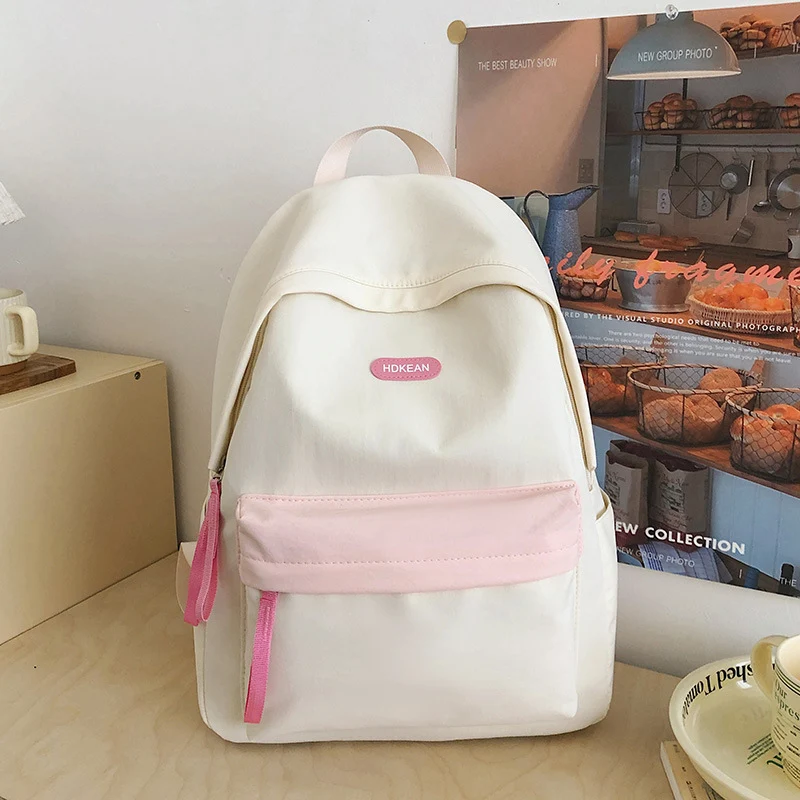 Leichter mehrfarbiger Freizeit-Schulrucksack