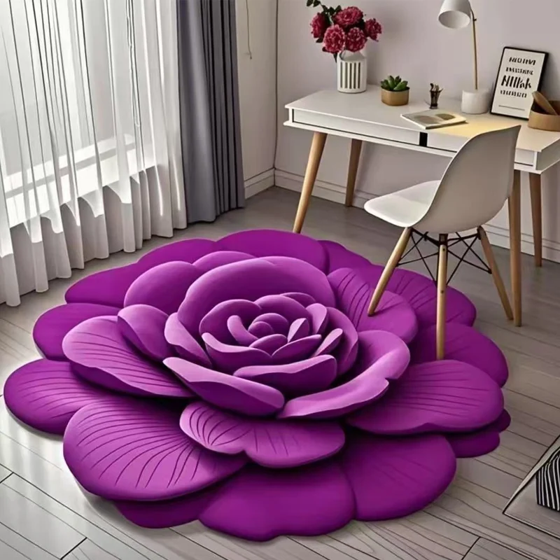 BloomMat | Elegante Blumenbodenmatte – Wählen Sie zwischen weichem Plüsch oder schnell trocknender Diatomit-Oberfläche