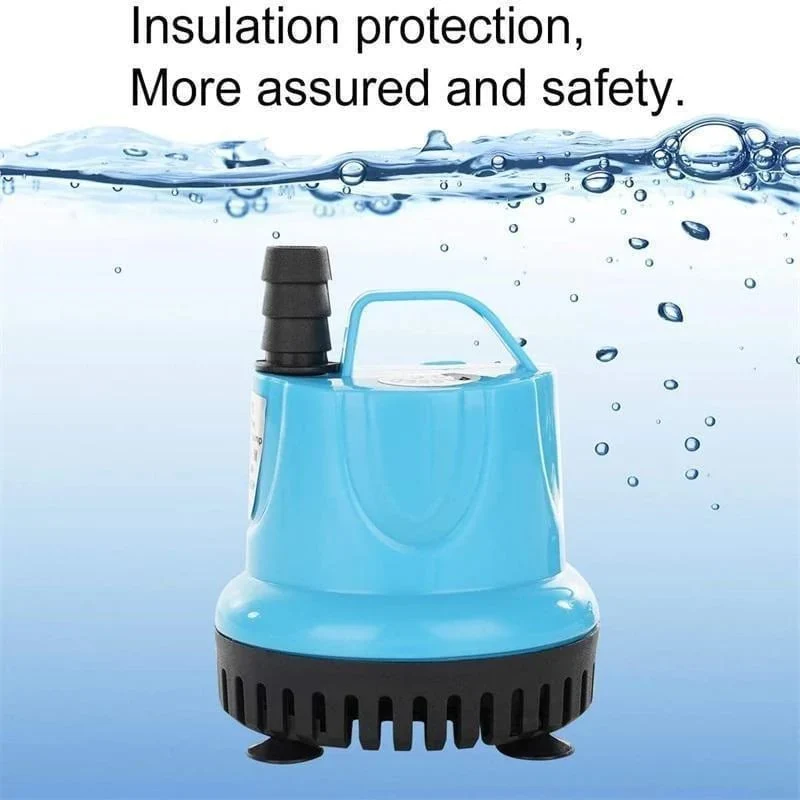 SilentFlow™ | Leise Tauchwasserpumpe für Aquarien, Springbrunnen und Hydrokultursysteme