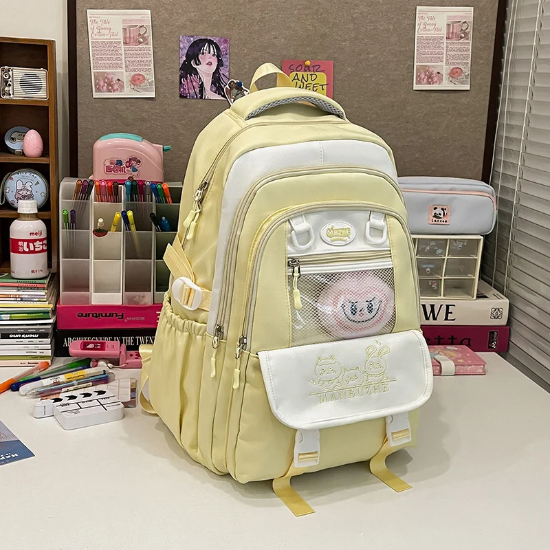 Multifunktionaler Schulrucksack mit Charakter-Design