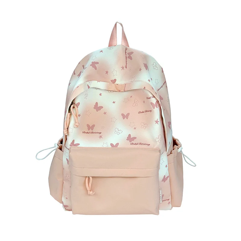 Rucksack Skanto mit Schmetterlingsmuster
