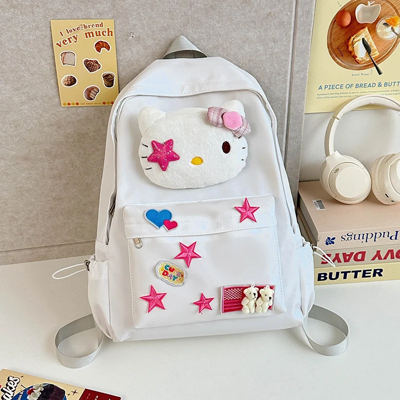 Niedlicher Schulrucksack mit Katzenmotiv