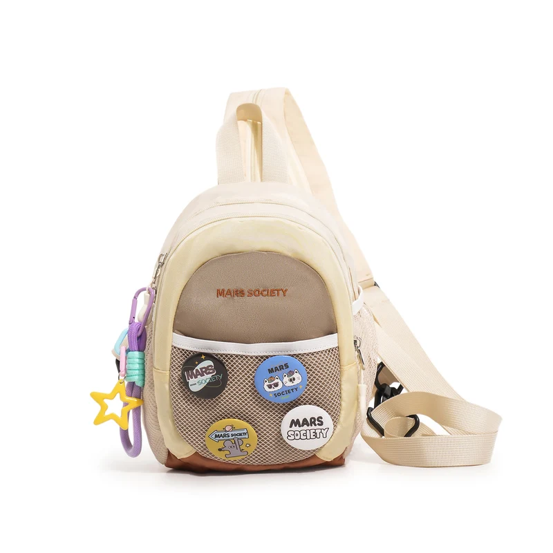 Lustiger Schulrucksack mit Grafikdesign