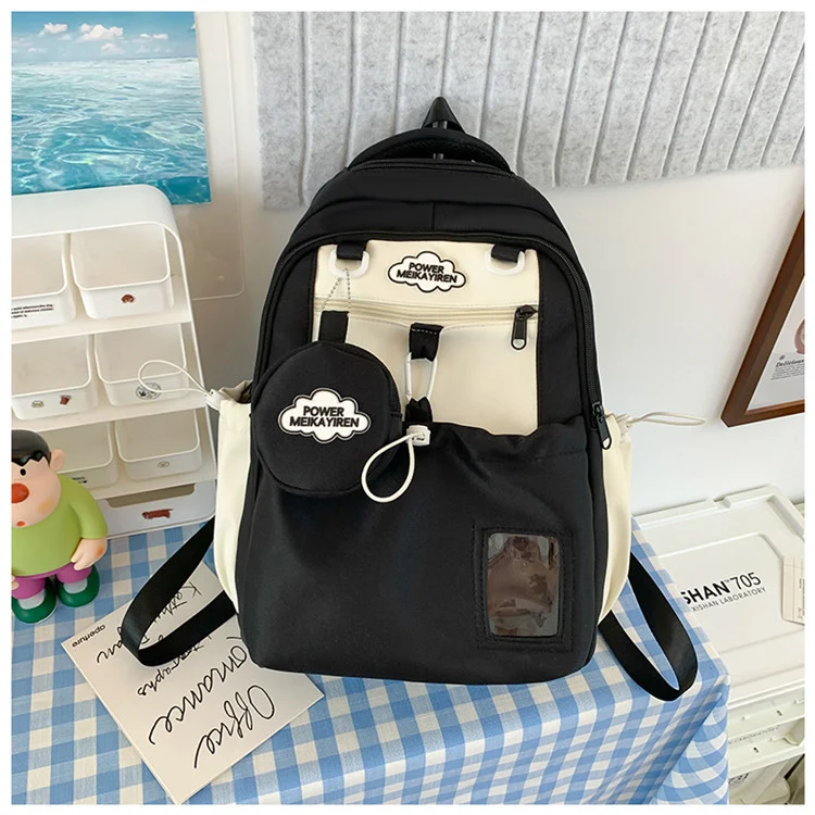 Vielseitiger Schulrucksack mit mehreren Fächern für den Alltag