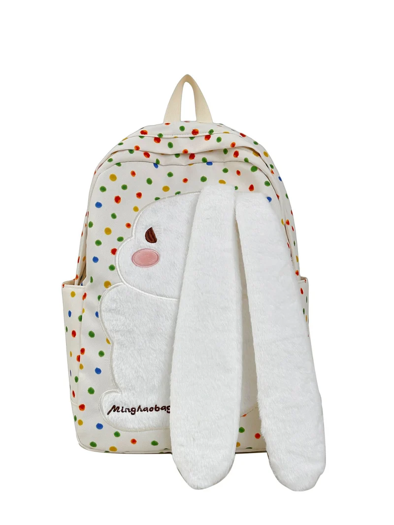 Niedlicher Plüsch-Hasenrucksack Skanto