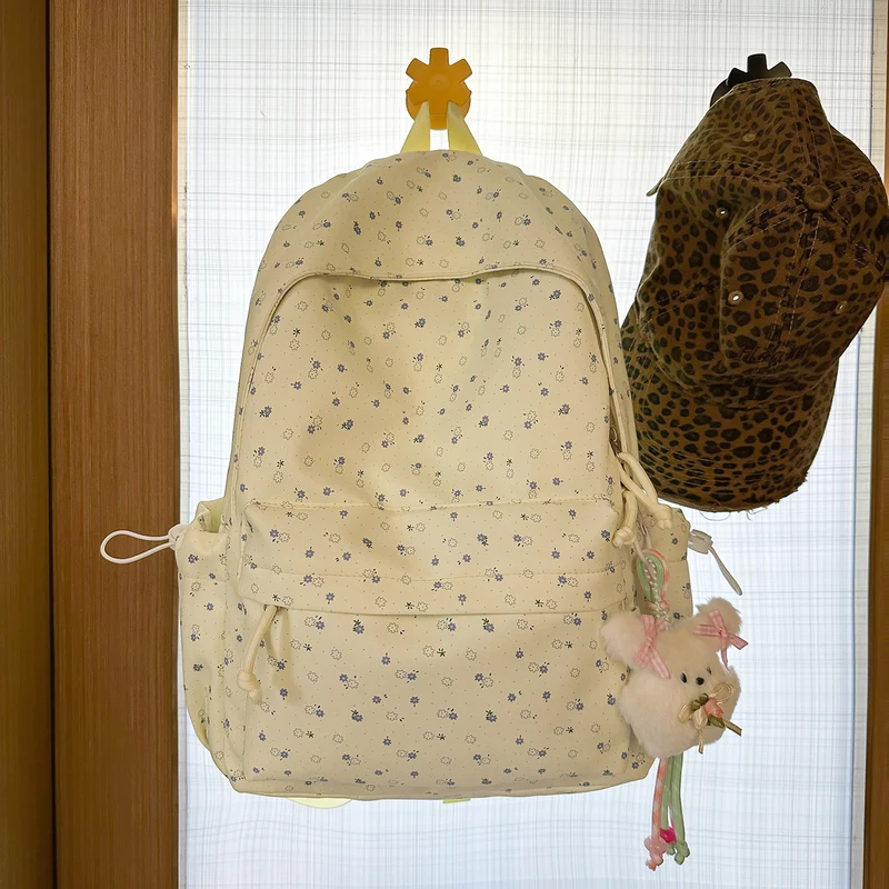 Blumen-Schulrucksack für den Alltag