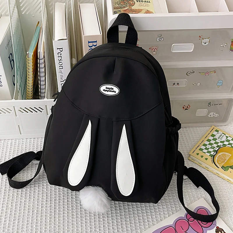 Niedlicher Schulrucksack mit Hasenohren