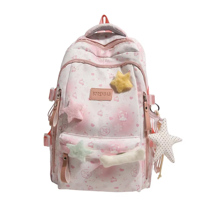 Verspielter verzierter Rucksack für Kinder Skanto