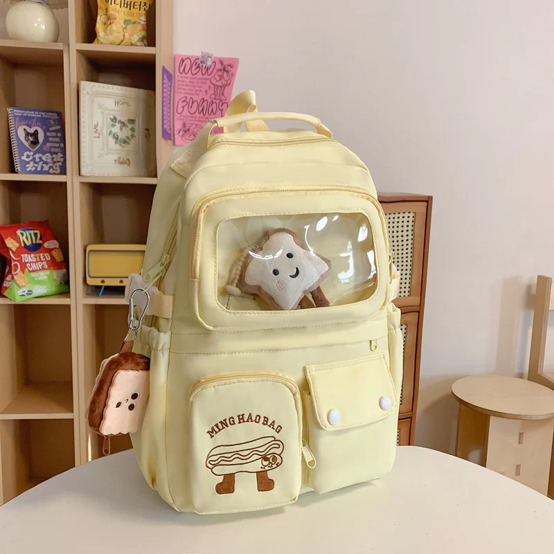 Mini-Schulrucksack mit niedlichem Charakter-Motiv