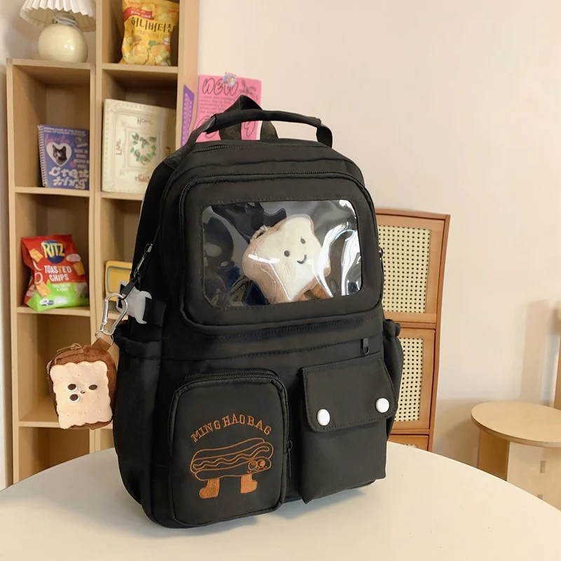 Mini-Schulrucksack mit niedlichem Charakter-Motiv