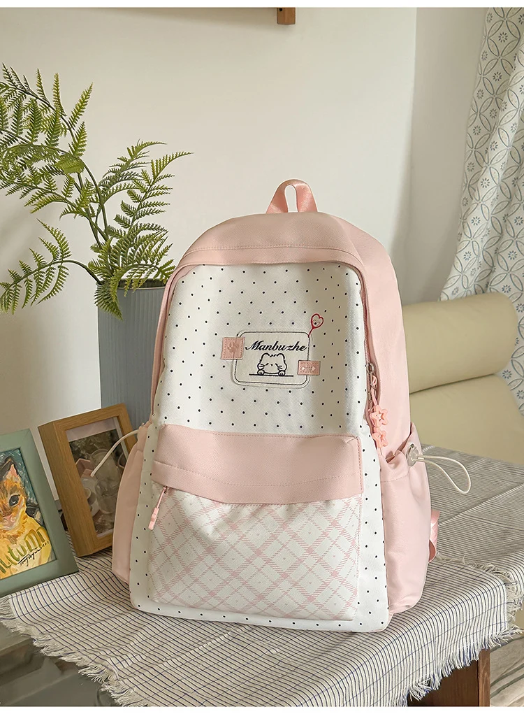 Charmante Schultasche mit Charakter-Motiv