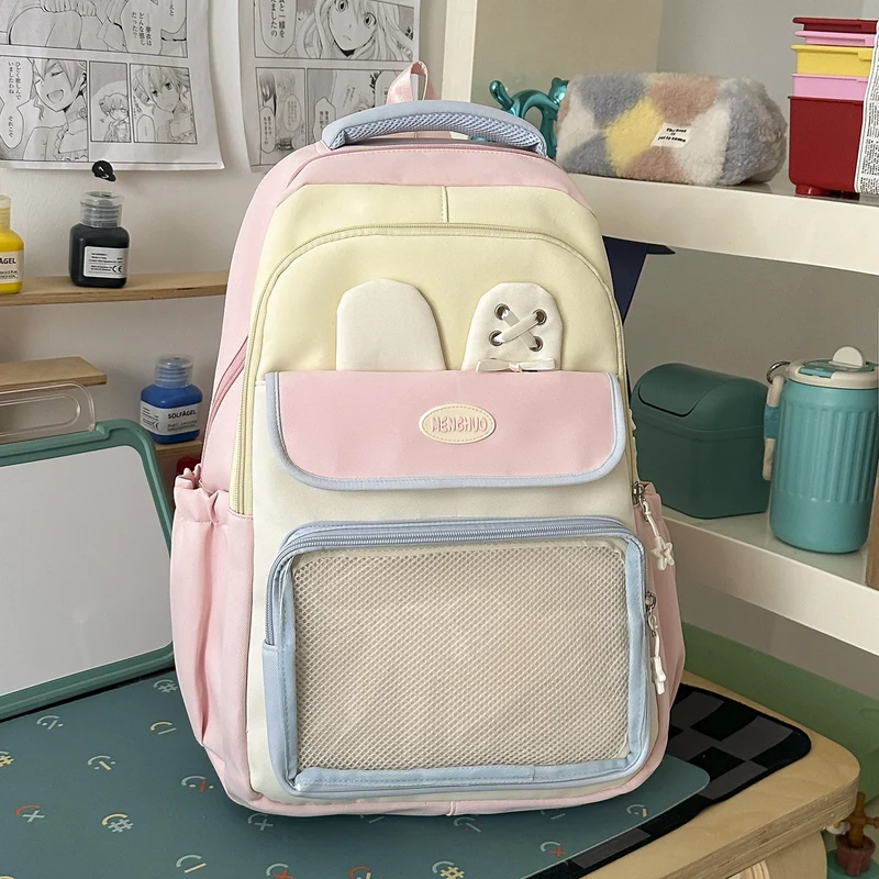 Niedlicher Schulrucksack mit Hasenohren