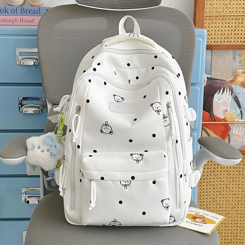 Niedlicher Schulrucksack im Charakter-Design