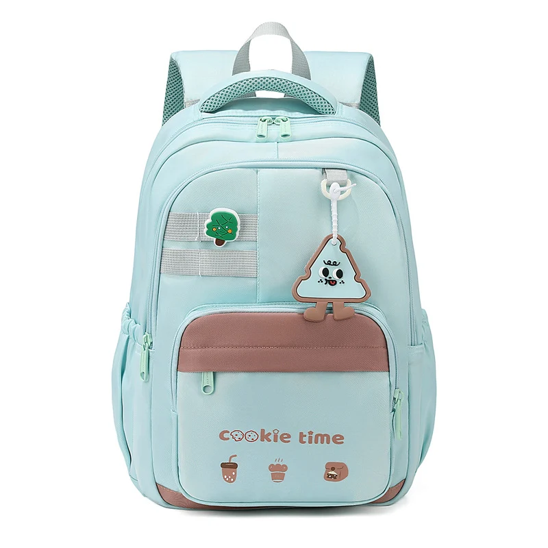 Schulrucksack im Cartoon-Stil