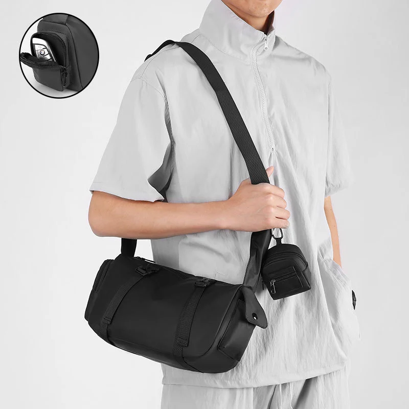 Umhängetasche mit ergonomischem Design und vielseitigen Taschen Skanto