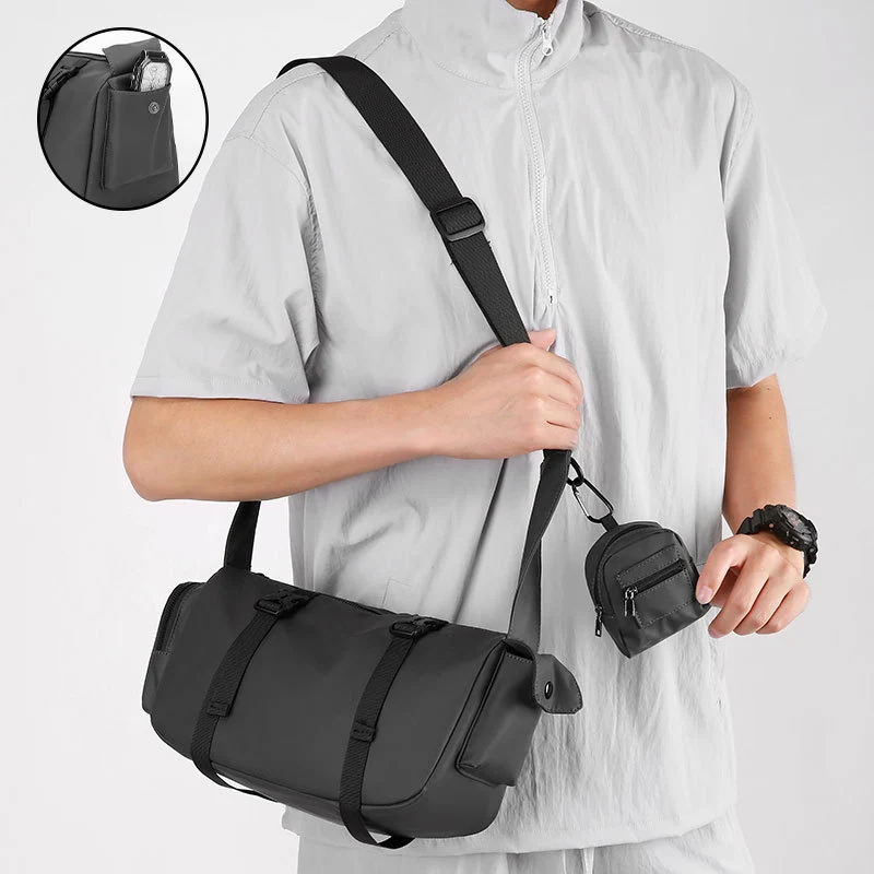 Umhängetasche mit ergonomischem Design und vielseitigen Taschen Skanto