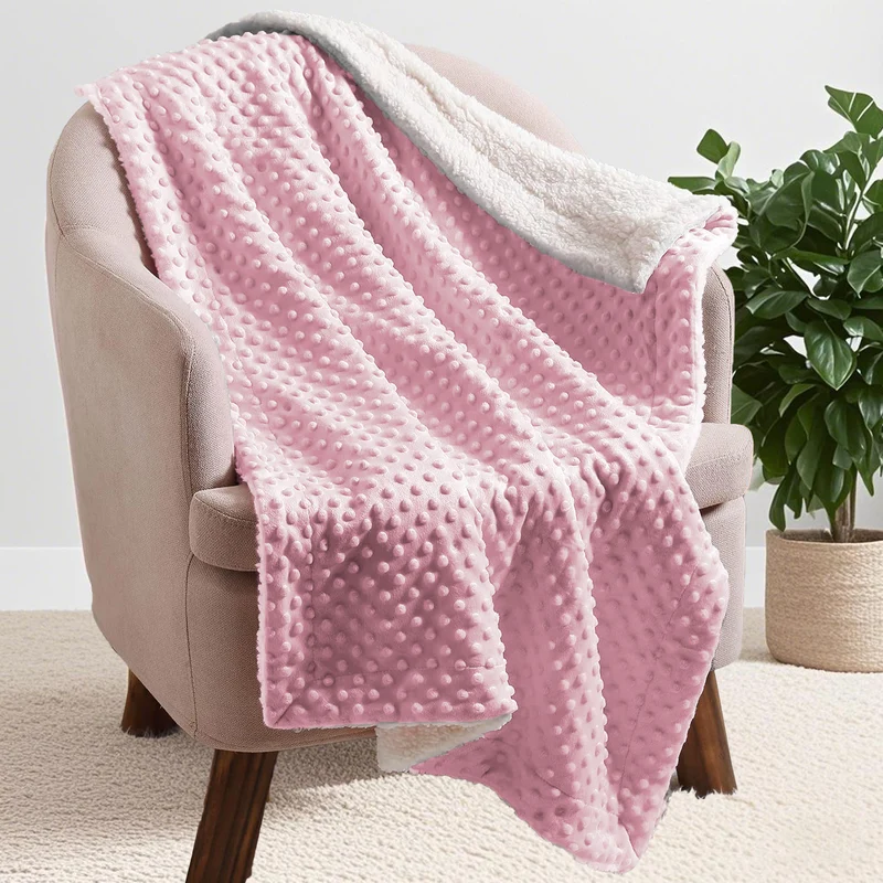 Weiche und wendbare Kuscheldecke Skanto