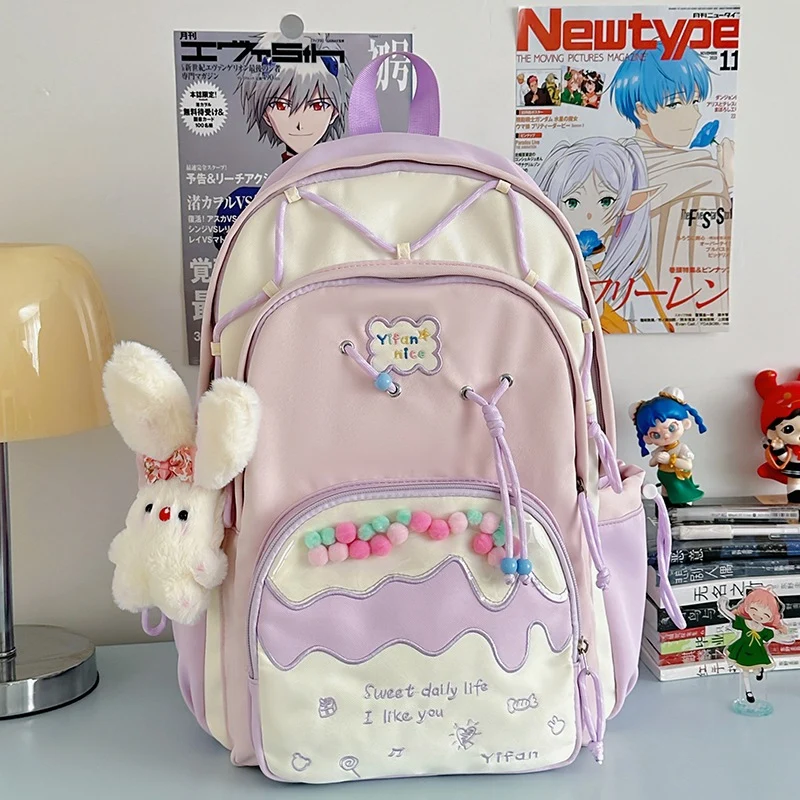 Lustiger verspielter Plüsch-Schulrucksack