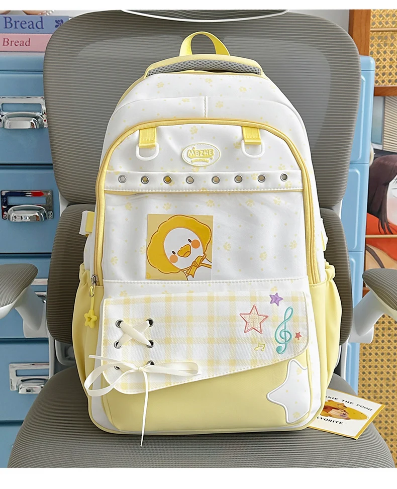 Schulrucksack für Mädchen mit Themen-Design