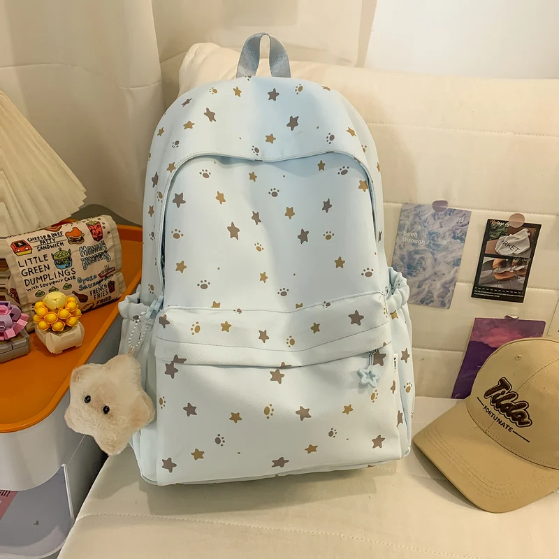 Niedlicher Schulrucksack mit Sternen-Dekor