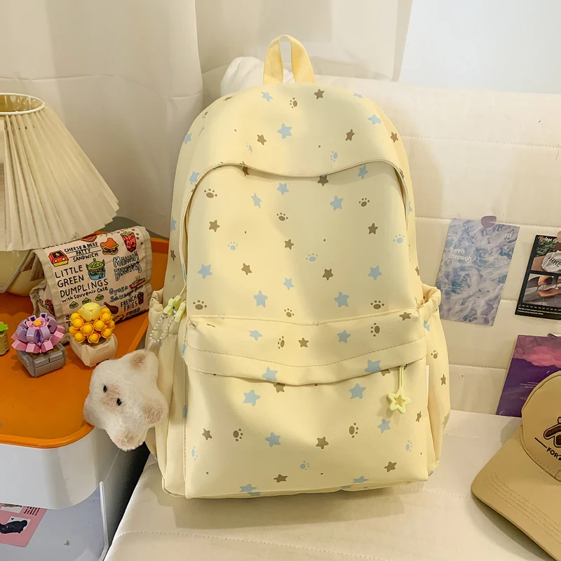 Niedlicher Schulrucksack mit Sternen-Dekor