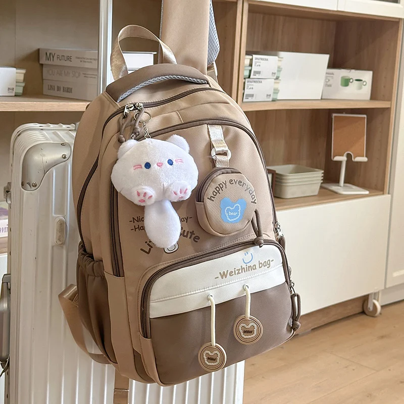 Niedlicher Plüsch-Begleiter-Schulrucksack