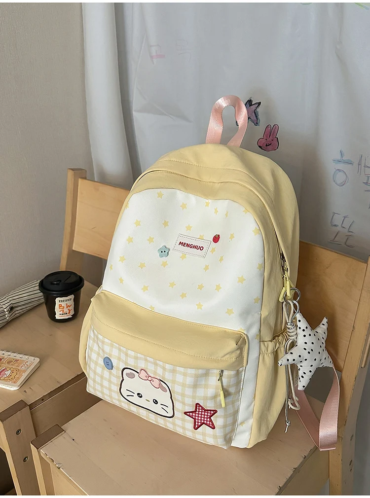 Mädchen-Schulranzen mit bezauberndem Charakter-Design