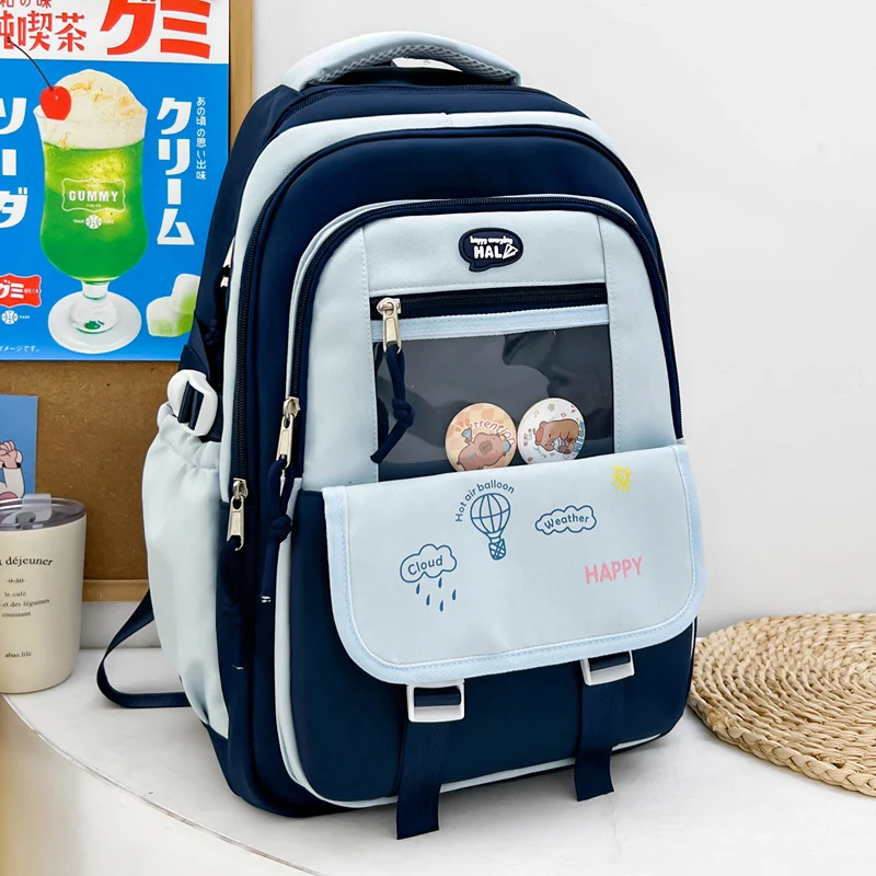 Niedlicher Schulrucksack mit Cartoon-Charakter