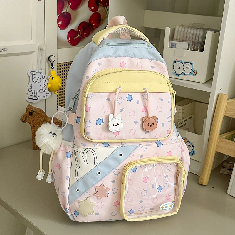 Kinderfreundlicher, lustiger Multifunktions-Schulrucksack mit Charakter-Design