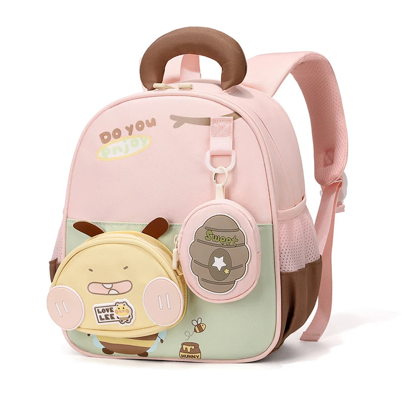 Lustiger Schulrucksack für Kinder mit Charakter-Design