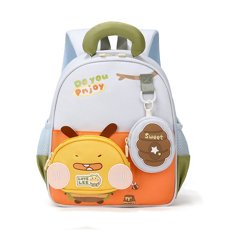 Lustiger Schulrucksack für Kinder mit Charakter-Design