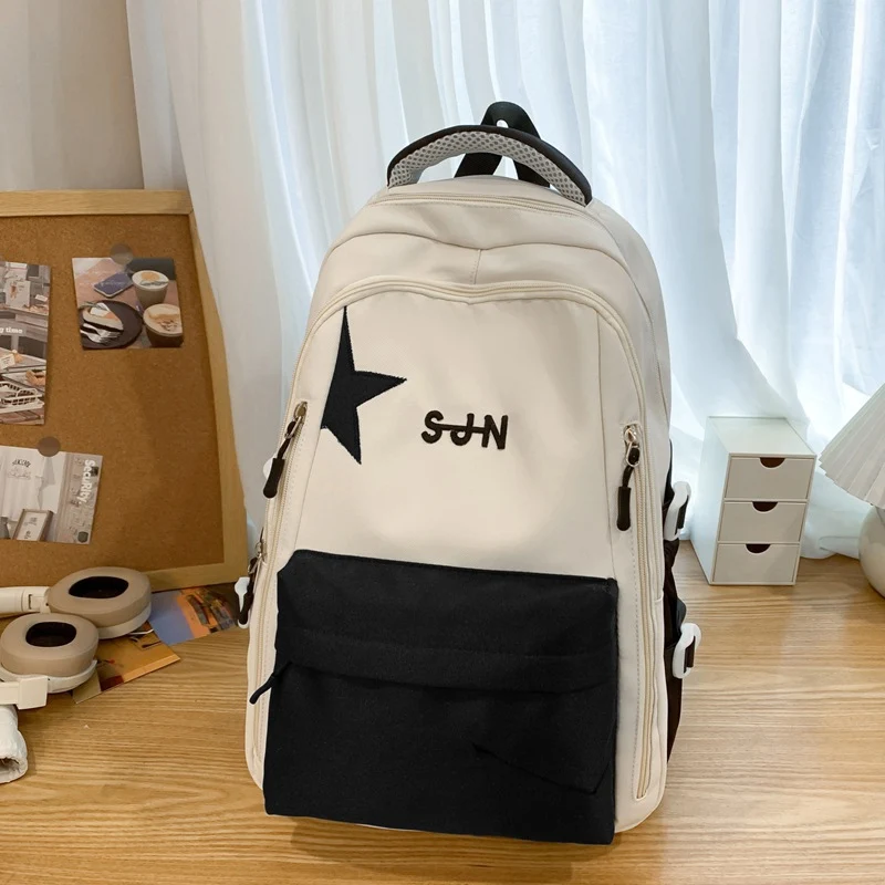 Multifunktionaler leichter Schulrucksack mit Sternen