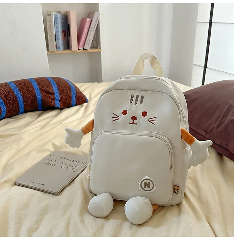 Kinderfreundlicher Mini-Schulrucksack mit Tiermotiv