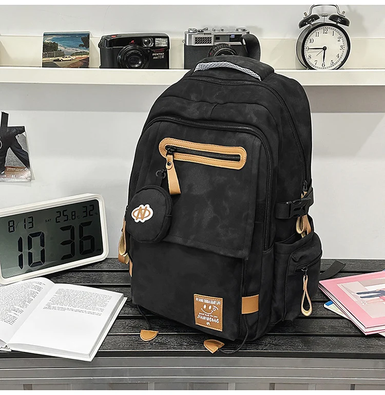 Vielseitiger Reise-Schulrucksack mit mehreren Taschen
