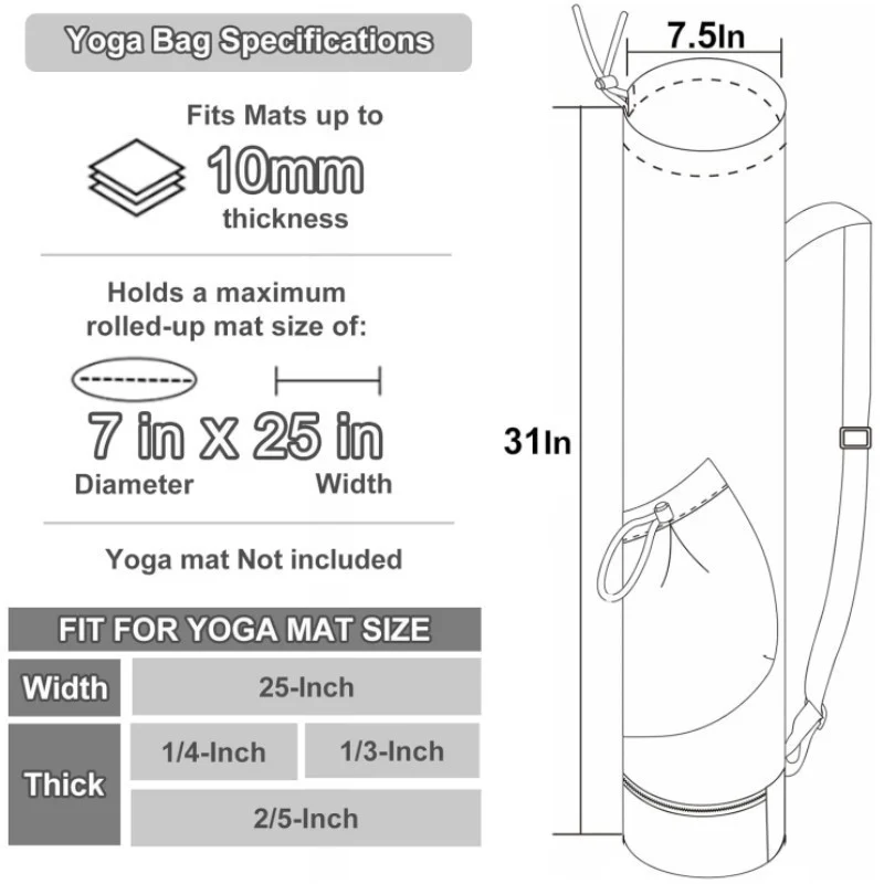 Yoga-Rucksack Skanto