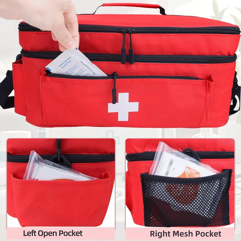 Vielseitige Kühltasche mit robustem Reißverschluss und isoliertem Innenfach Skanto