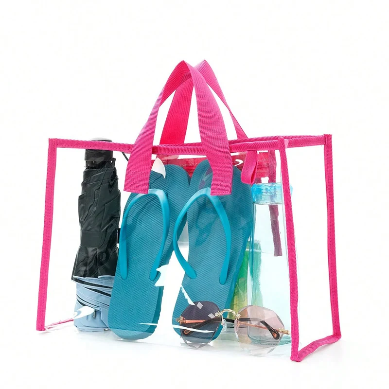 Transparente Strandtasche mit mehreren Innenfächern Skanto