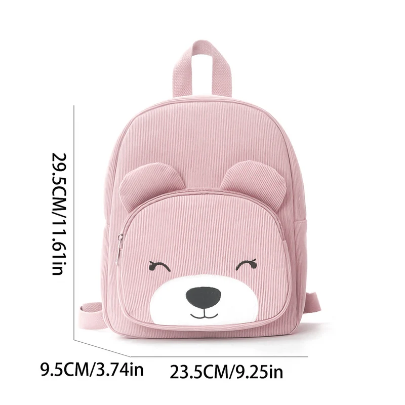 Mini-Rucksack mit niedlichem Bärenmotiv Skanto