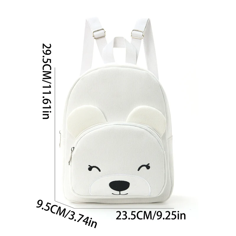 Mini-Rucksack mit niedlichem Bärenmotiv Skanto