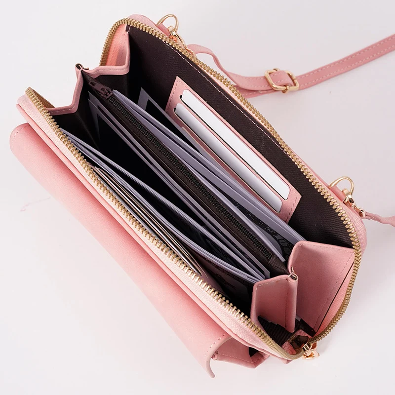 Handtasche mit multifunktionalen Taschen und abnehmbarem Schultergurt Skanto