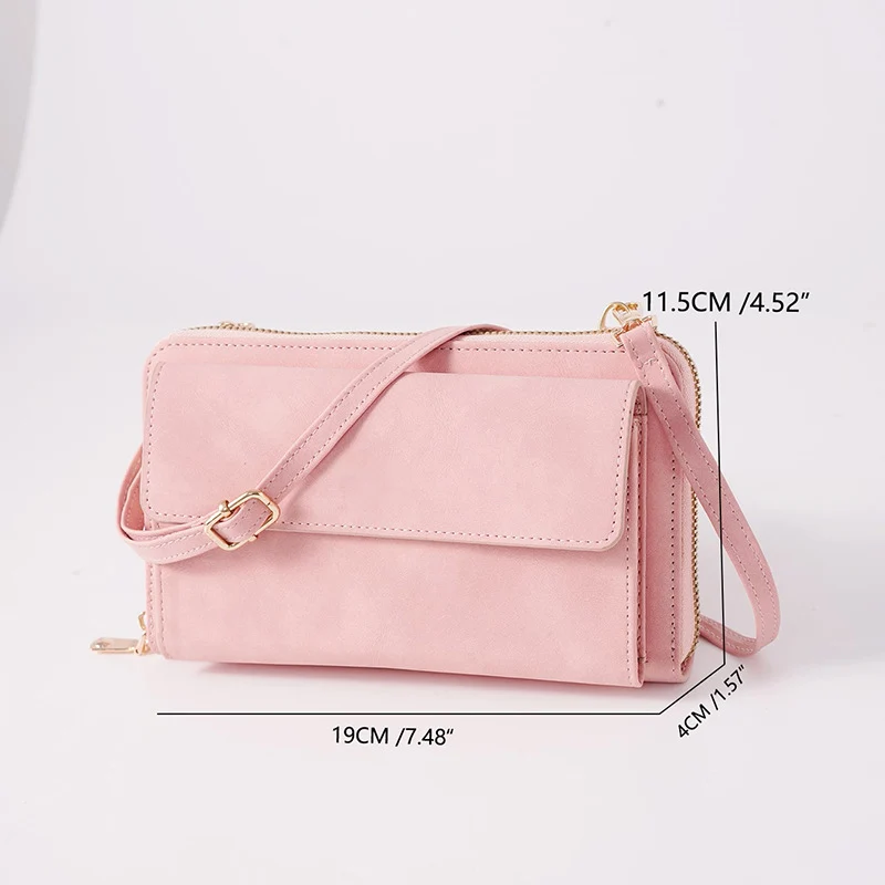 Handtasche mit multifunktionalen Taschen und abnehmbarem Schultergurt Skanto