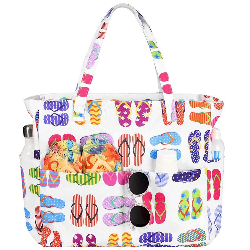 Strandtasche mit praktischem Stauraum und robustem Design Skanto