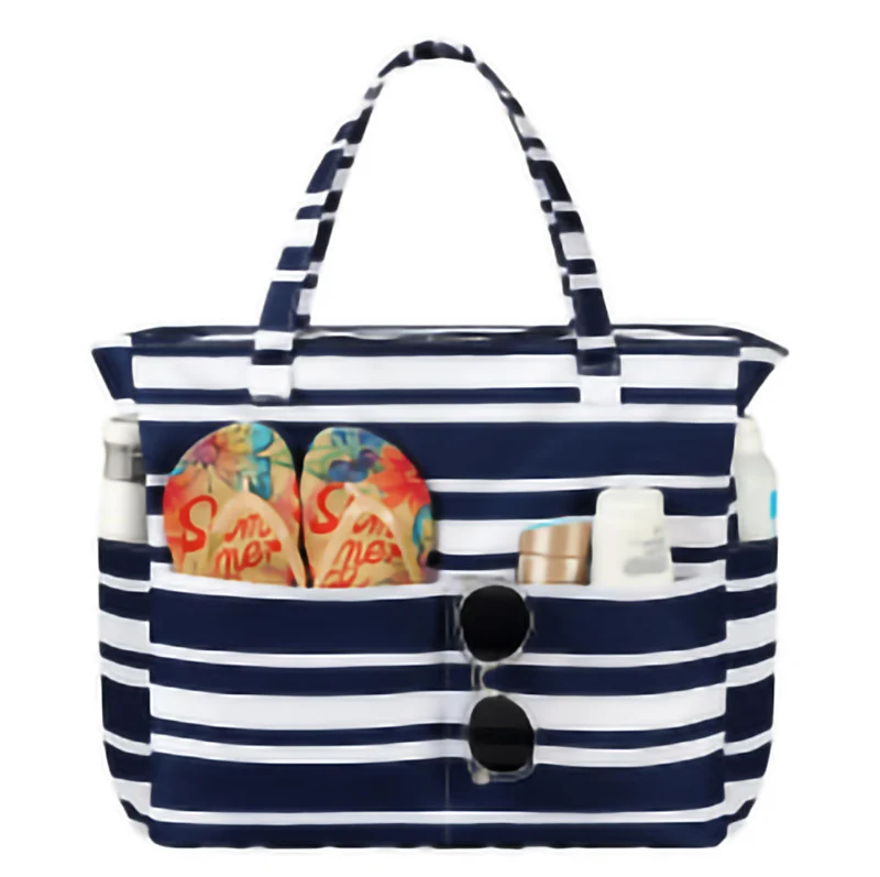 Strandtasche mit praktischem Stauraum und robustem Design Skanto
