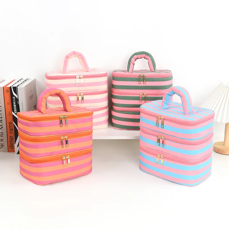 Stylischer Kosmetik-Organizer mit mehreren Fächern Skanto