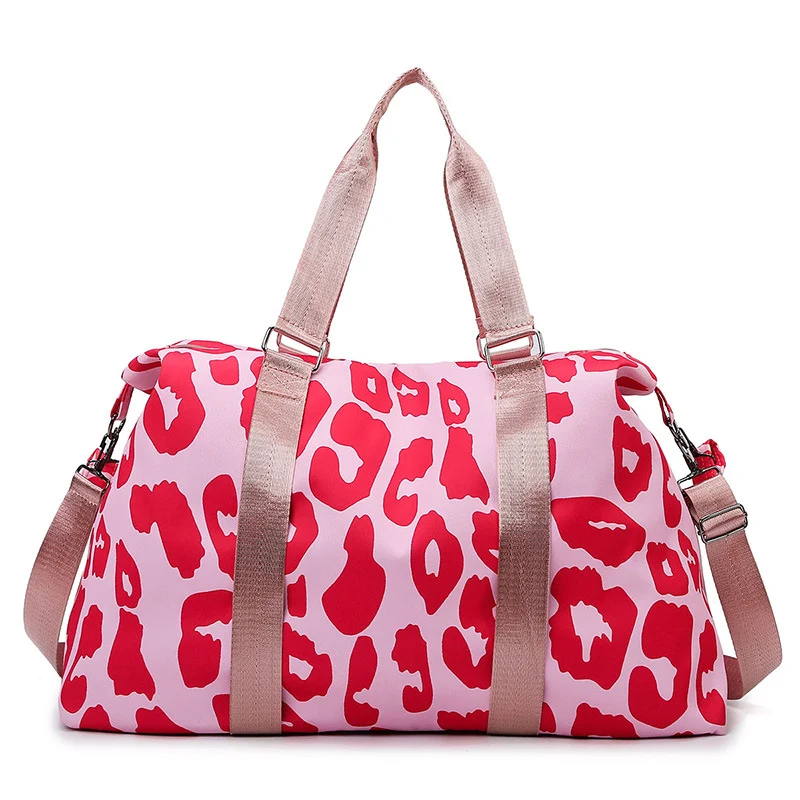 Sportliche Reisetasche mit trendigem Zebramuster Skanto