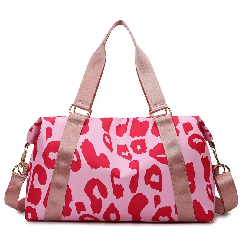 Sportliche Reisetasche mit modernem Leopardenmuster Skanto